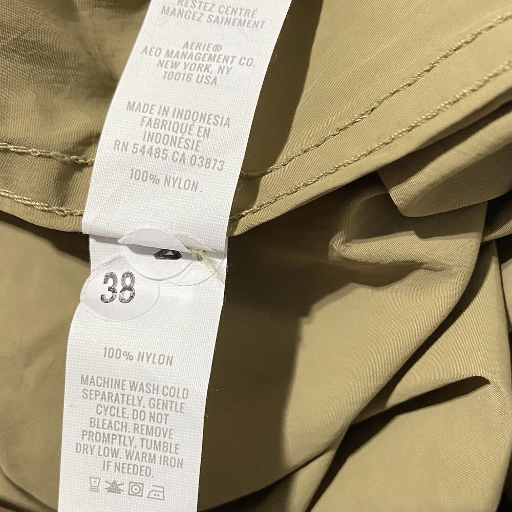 Offline Aerie Cargo Maxi Skirt Womens XL Tan Khaki Outdoor Hiking Festival NEW - Picture 11 of 12